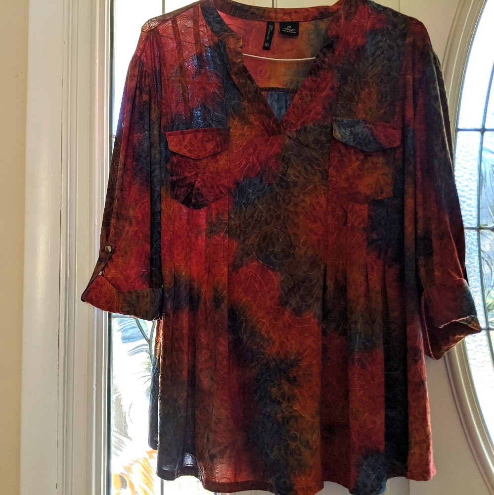 New directions blouse size 2x women